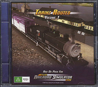Topics Ent - DVD - Trainz Routes Vol 1 (Add On Pack For Railroad