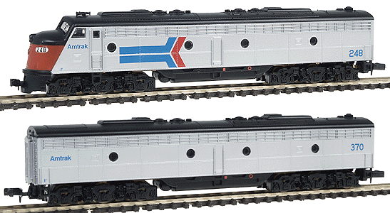 AMTRAK EMD E8/9 Nゲージ Life-Like - EMD E8/9 A-B Set - Standard DC - PROTO N(TM) - Amtrak
