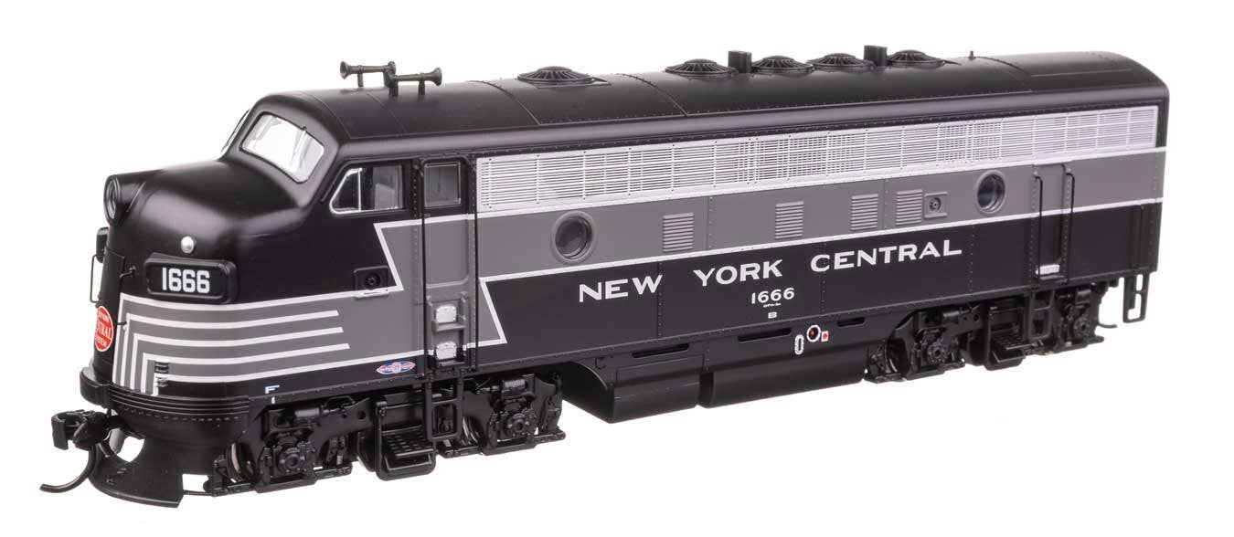 Walthers - EMD F7 A - Standard DC - New York Central #1666 - 910-11412