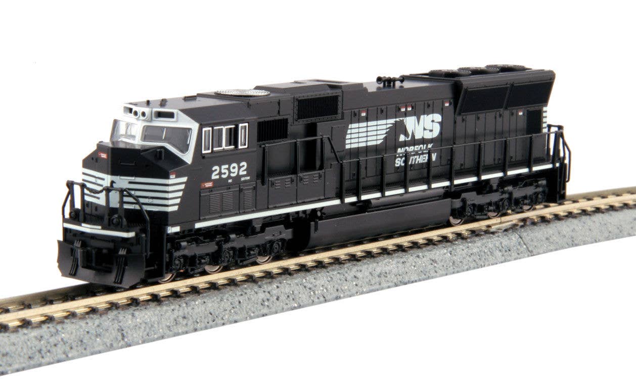 KATO NORFOLK＆WESTERN鉄道　SD-9 Kato - EMD SD70M w/Flared Radiators w/DCC - Norfolk Southern #2592