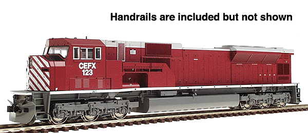 Kato - EMD SD90/43MAC - Standard DC - CEFX Without CIT Logo #123