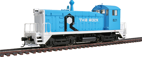 EMD SW8/900 w/Sound & DCC - PROTO 2000(R) -- Rock Island #816 (blue, white)