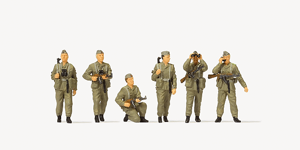Preiser - Former East German Army (NVA) - Unpainted Figure