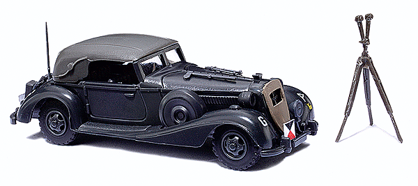 Busch - Former German Army WWII Automobiles - Horch 853 2-Door