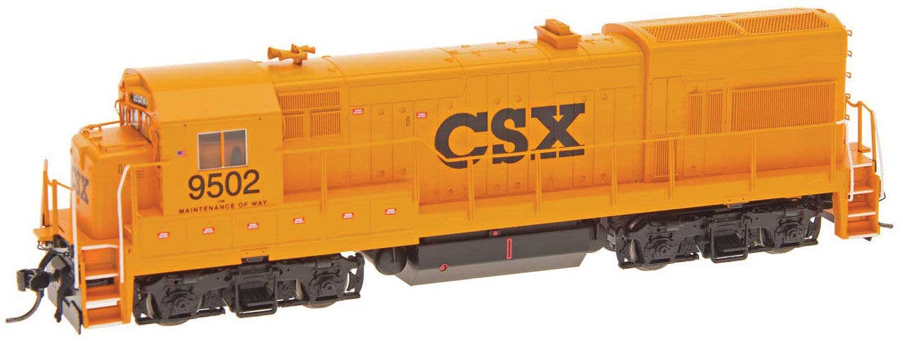 Intermount - GE U18B w/DCC - CSX (MOW orange, black) - 85-49478