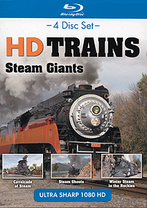 Topics Ent - HD Trains Blu-Ray DVD - Steam Giants 4 Disc Set 4