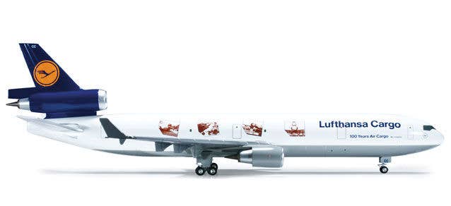 Herpa - Herpa Wings Aircraft MD-11F - Assembled - Lufthansa Cargo