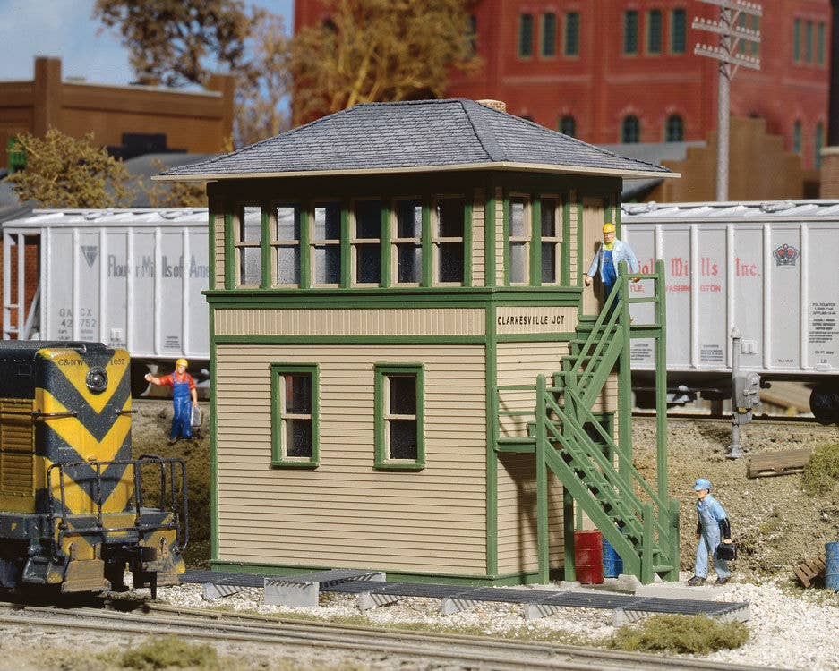 Walthers - Interlocking Tower - Kit - 5 x 1-7/8 x 4