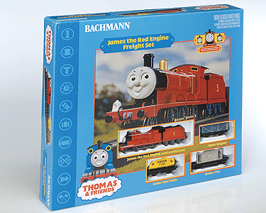 Bachmann - James the Red Engine Freight Set - Thomas