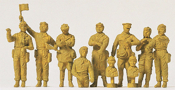 Preiser - Military (1:72) - Soviet Union WWII - Unpainted