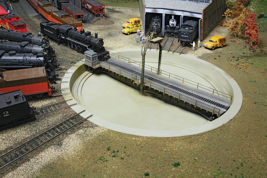 Walthers - Motorized 90' Turntable - Assembled - 13-3/4