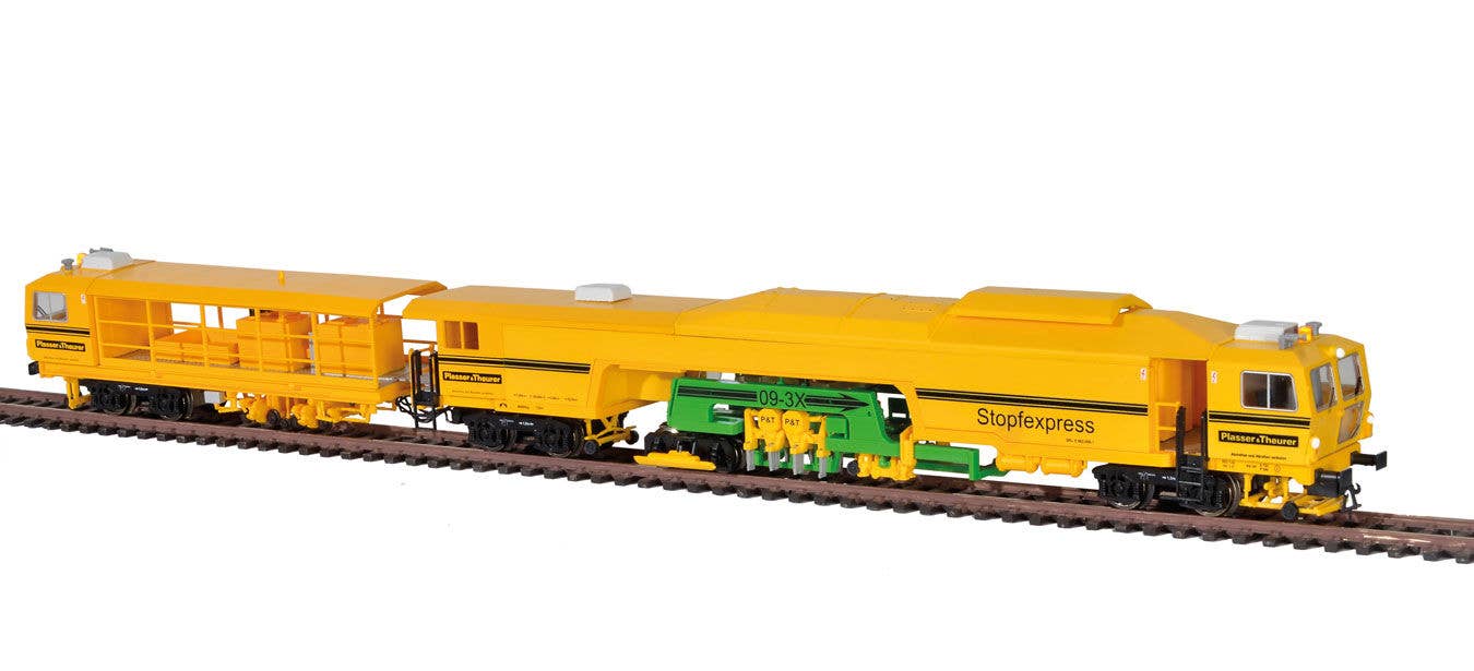 Plasser&Theurer 鉄道模型 Viessmann - Plasser & Theurer 09-3X Tamper & Rail Stabilizer 3