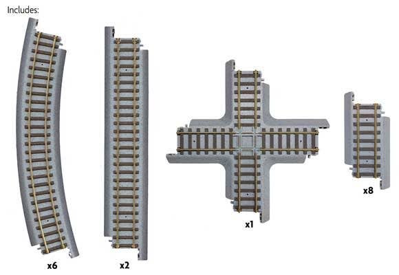 Walthers - Power-Loc Track(TM) - Figure 8 Expander Set - 931-1362