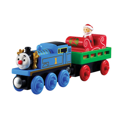 Fisher-Pri Santa's Little Engine Set Thomas Friends(TM