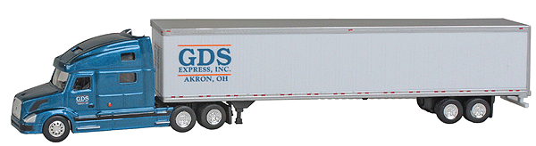 HLP - Semi Truck Volvo Sleeper Cab w/53' Dry Van Trailer
