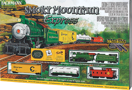 Bachmann Smokey Mountain Express Train Set with E-Z Track(R