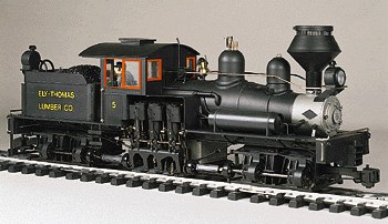 Bachmann Spectrum (2トラック シェイ) Bachmann - Spectrum Two Truck Shay Steam Locomotive Eli Thomas