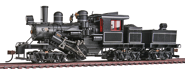 Bachmann - Spectrum(R) Steam 3-Truck 70-Ton Climax - DCC Equipped