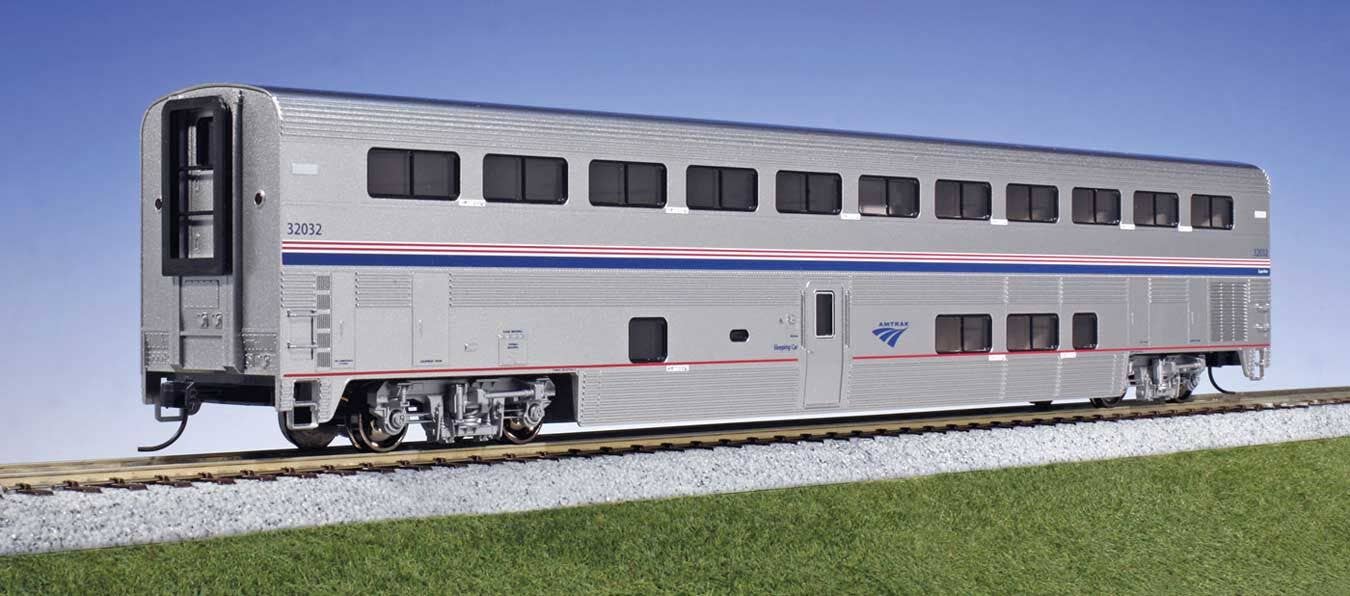 シロHC-KATO HOゲージ Amtrak Superliner Kato - Superliner I Sleeper, Lighted - Ready to Run - Amtrak 32020