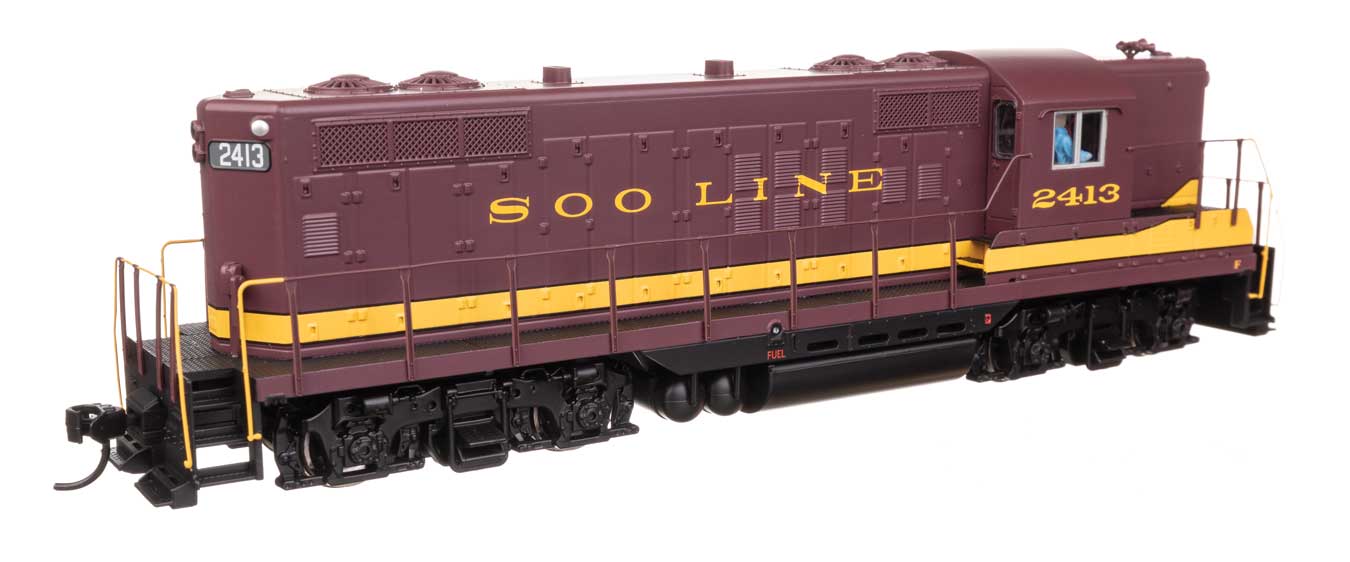 Bachmann - 55-Ton Class B Two-Truck Climax - Standard DC