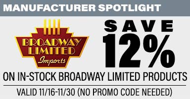 Manufacturer Spotlight Broadway Limited