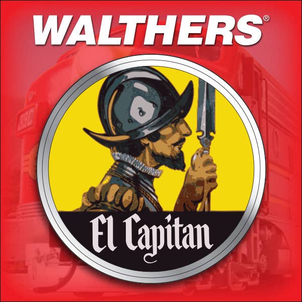 The 1956 Santa Fe El Capitan in HO Scale from WalthersProto