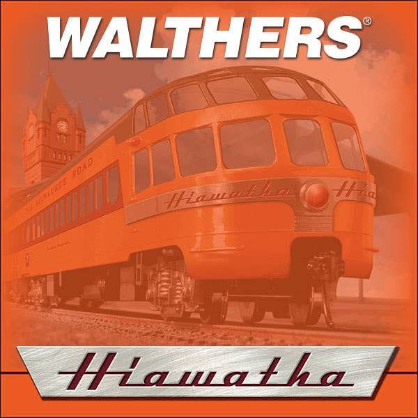 Hiawatha Milwaukee Road Streamliners in HO Scale from WalthersProto