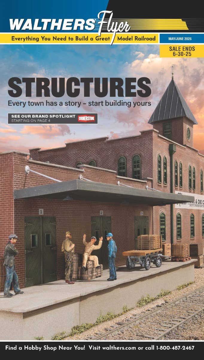 Walthers Model Railroading Monthly Flyer