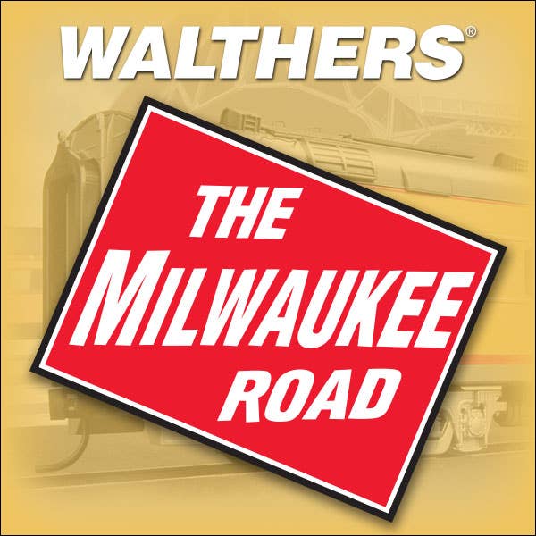 Milwaukee Road Streamliners in HO Scale from WalthersProto
