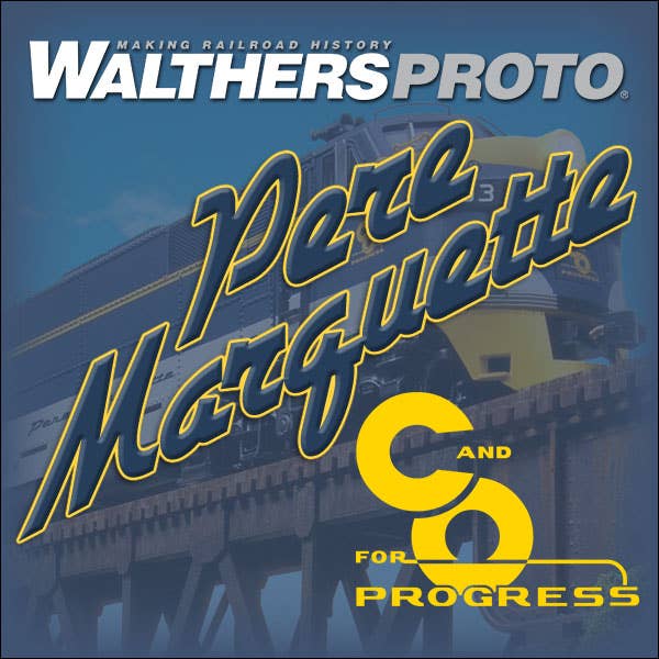 The C & O Pere Marquette in HO Scale from Walthers Proto